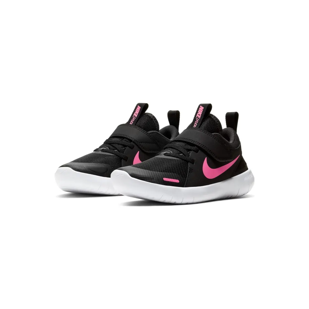 Nike Flex Contact 4 Black Pink Glow (PS) Black/White/Anthracite (CJ2072-002)