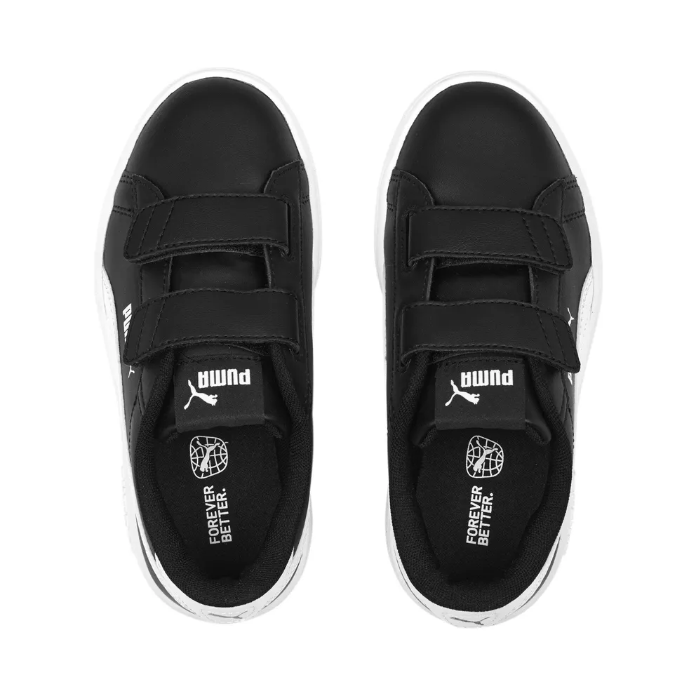 Puma Smash 3.0 V “Puma Black / Puma White” (392033_03)