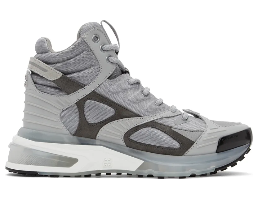 Givenchy Grey GIV 1 TR High Sneakers (BH005YH144)