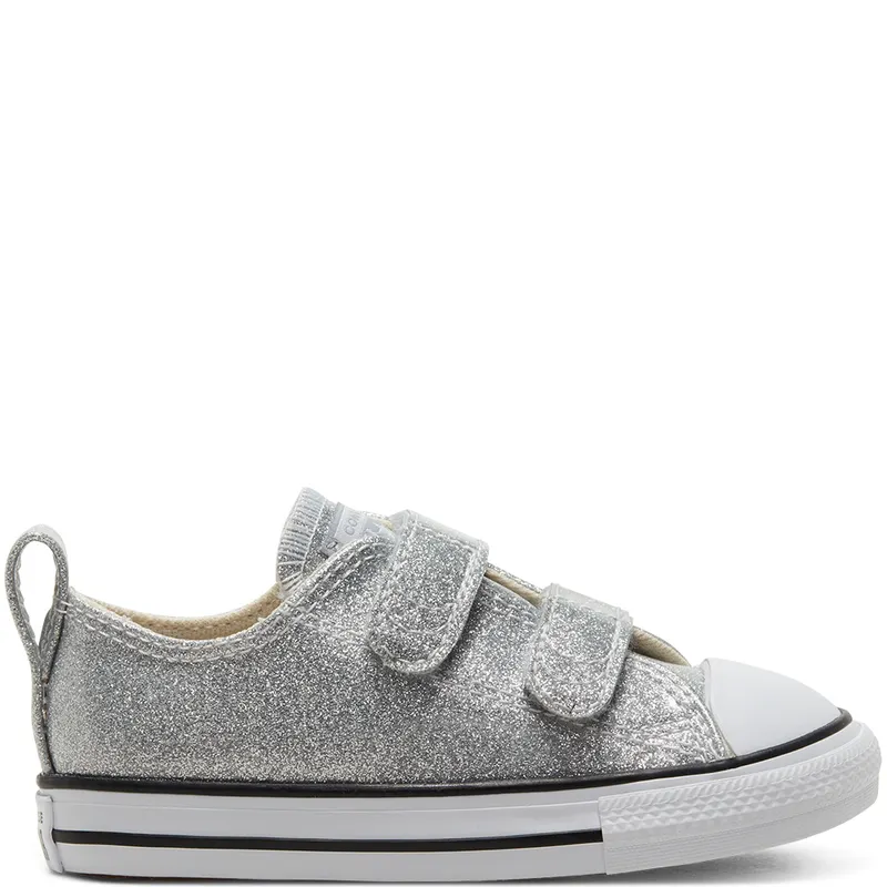 Converse Toddlers’ Coated Glitter Easy-On Chuck Taylor All Star Low Top (768470C)