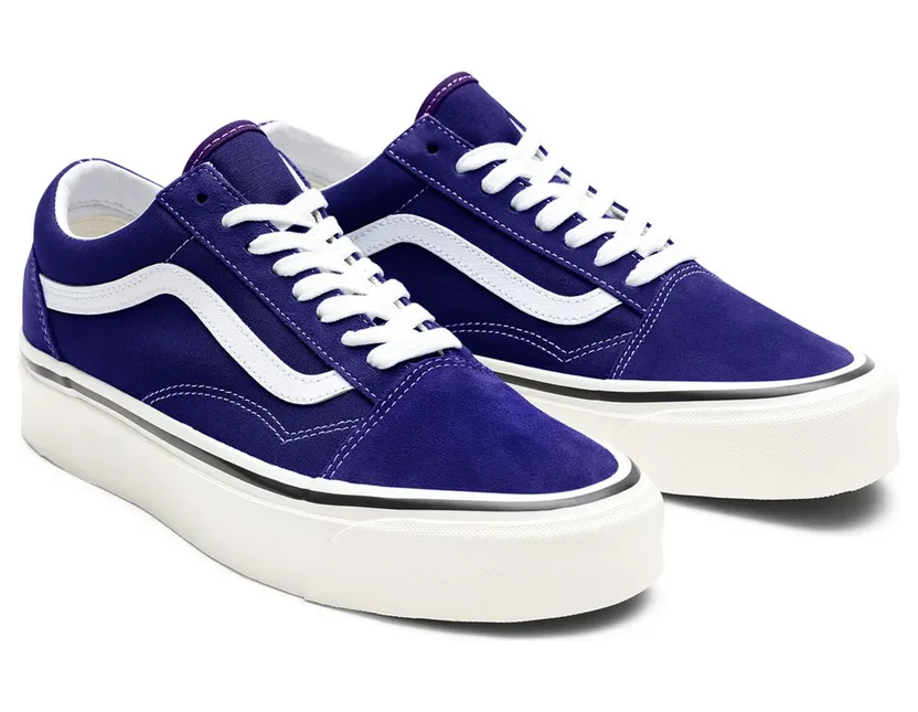 VANS Gepersonaliseerde Suede Old Skool Platform Paars (VN0A3CST040)