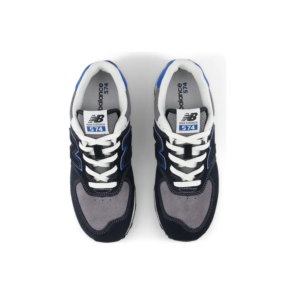 New Balance 574 LACE “Black / Blue Agate” (GC574QRB)