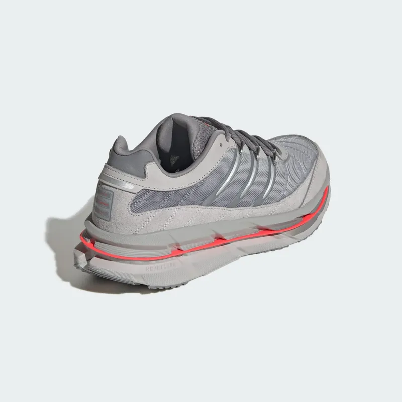 Adidas Adistar HRMY Grey Two / Silver Metallic / Solar Red (JQ8744)