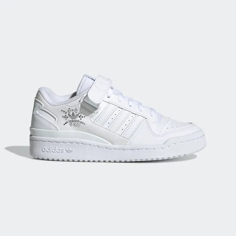 adidas Forum Low Cloud White / Cloud White / Silver Metallic (H01457)