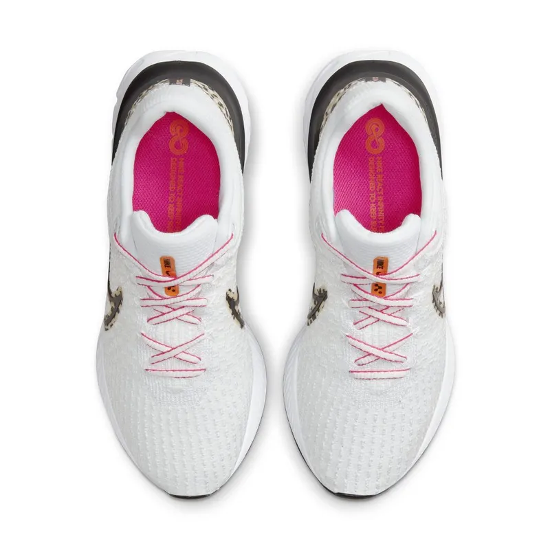 Nike React Infinity Flyknit 3 Road Running White (DV3024-100)