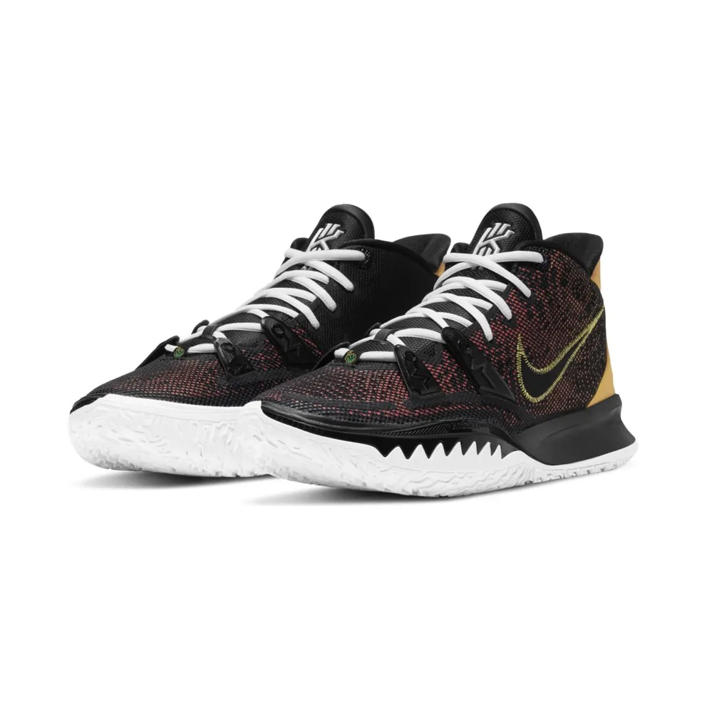 Nike Kyrie 7 Raygun Black/University Gold-Team Orange (CQ9327-003)