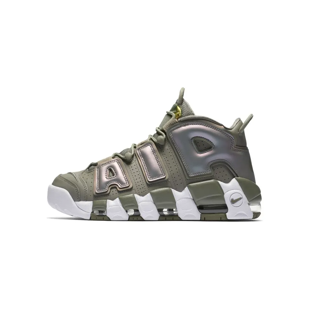 Nike Air More Uptempo Iridescent (W) Dark Stucco/White-Black (917593-001)