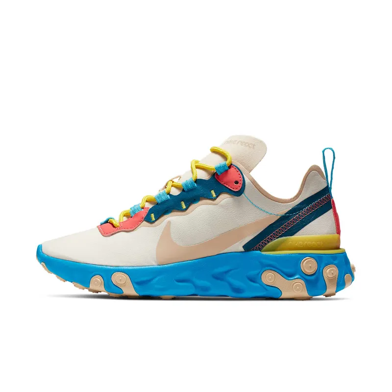 Nike React Element 55 Light Cream Desert Ore (W) Light Cream/Desert Ore (BQ2728-201)