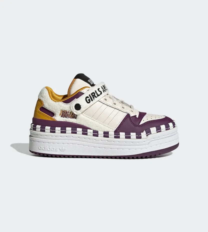adidas Triple Platforum Lo Girls Are Awesome Chalk White / Chalk White / Purple Beauty (GY2618)
