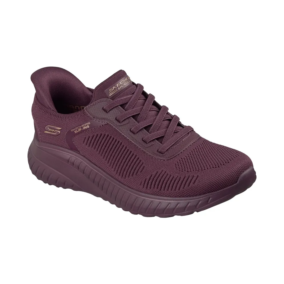 Skechers Slip-ins: BOBS Sport Squad Chaos Sneaker Wijn