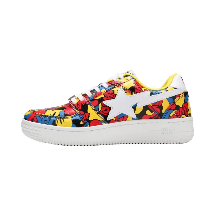 Bapesta Low M1 “Medicom Toy All‑Over Camo” (1G73191912)