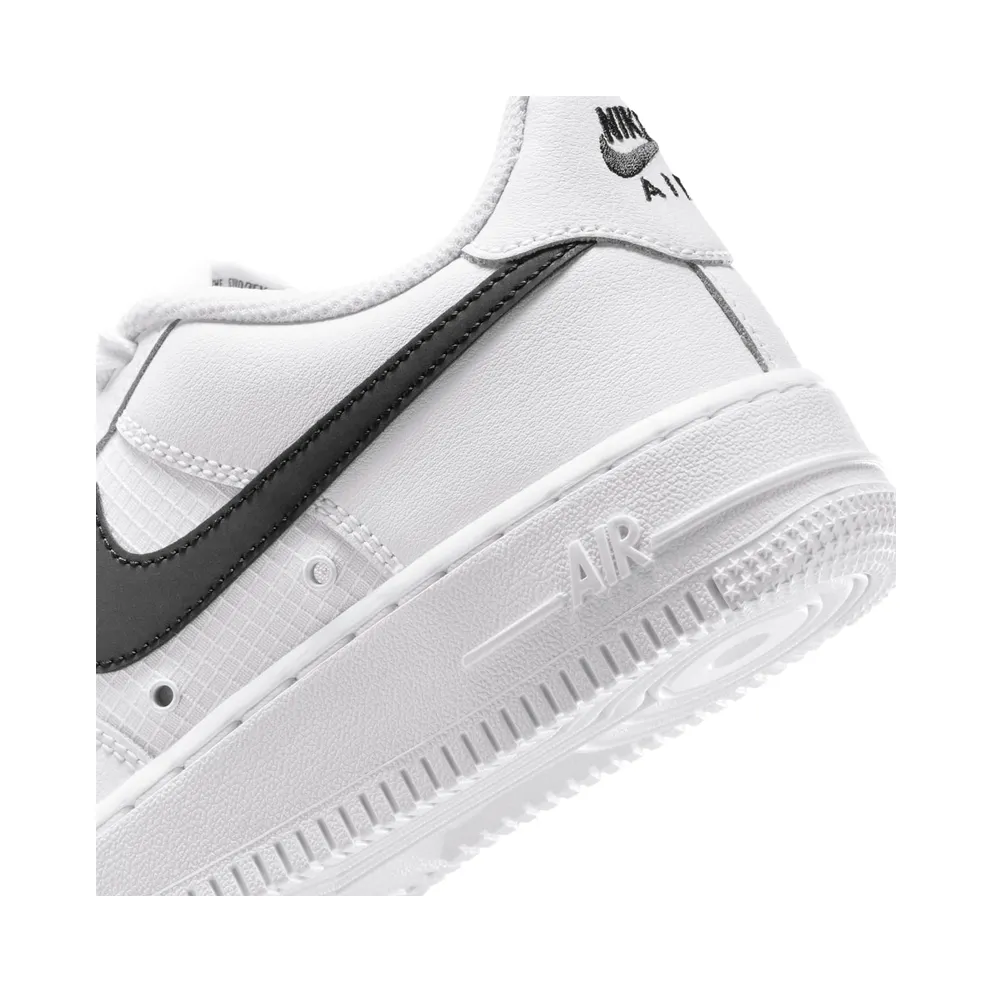 Nike Air Force 1 White/White/Black (IR3992-100)