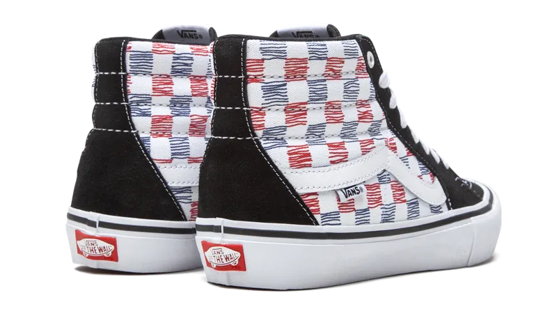 Vans SK8-HI “Sketched Checkerboard” (VN0A45JD2MB)
