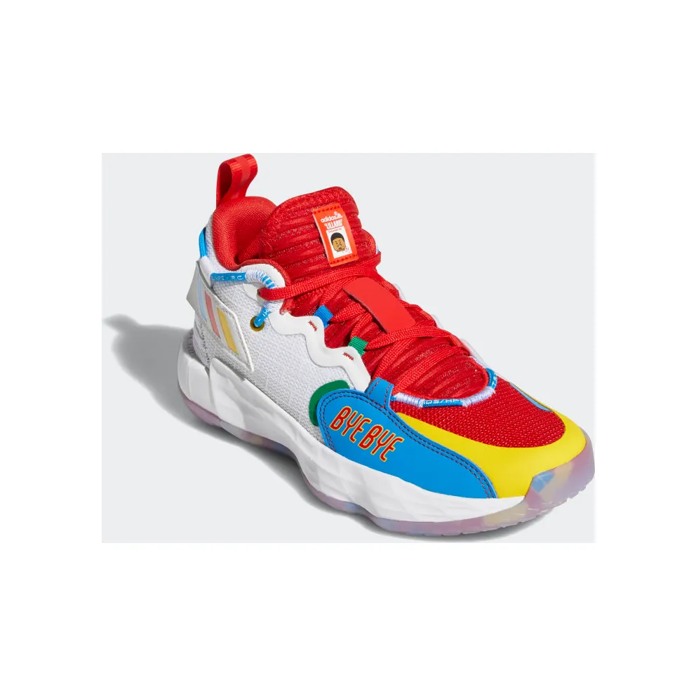 adidas Dame ExtPly 7 x LEGO® Cloud White / Cloud White / Vivid Red (S42806)