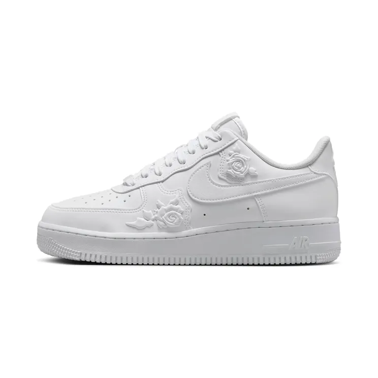 Nike Air Force 1 ’07 White Roses “White / Black” (HF2016-100)