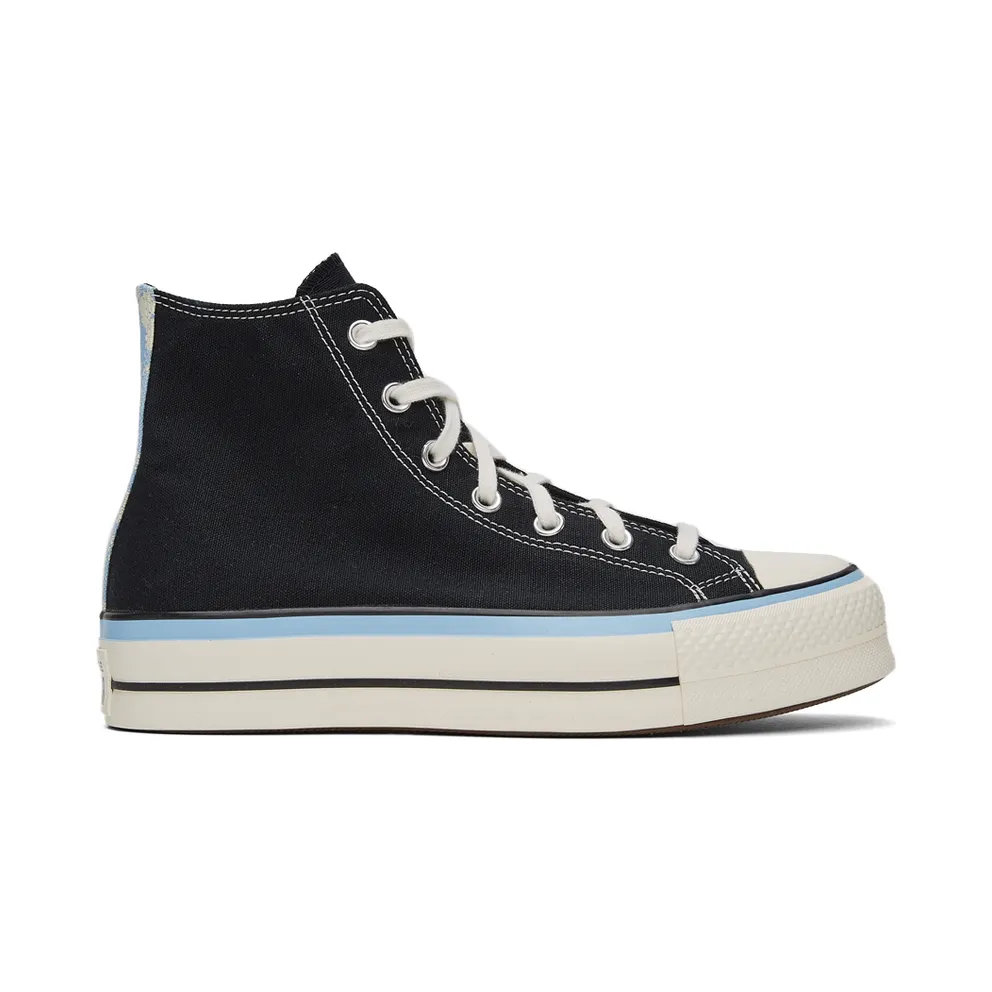Converse Black & Blue Chuck Taylor All Star Lift Hi (571582C)