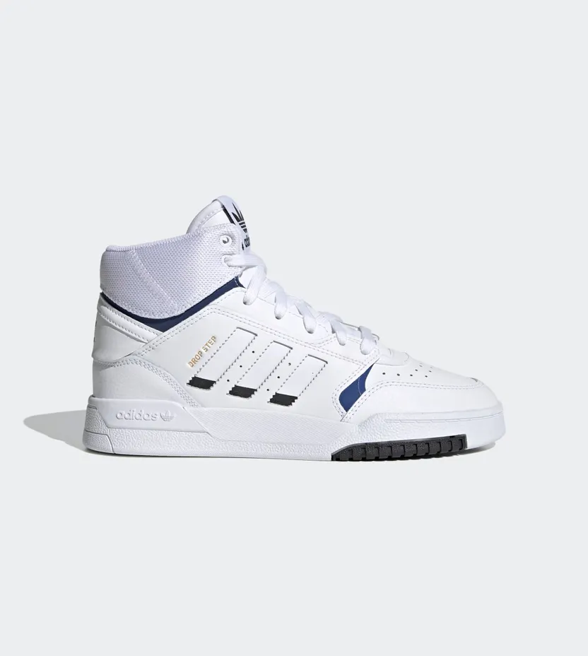 adidas DROP STEP J Cloud White / Core Black / Collegiate Royal (FU7249)