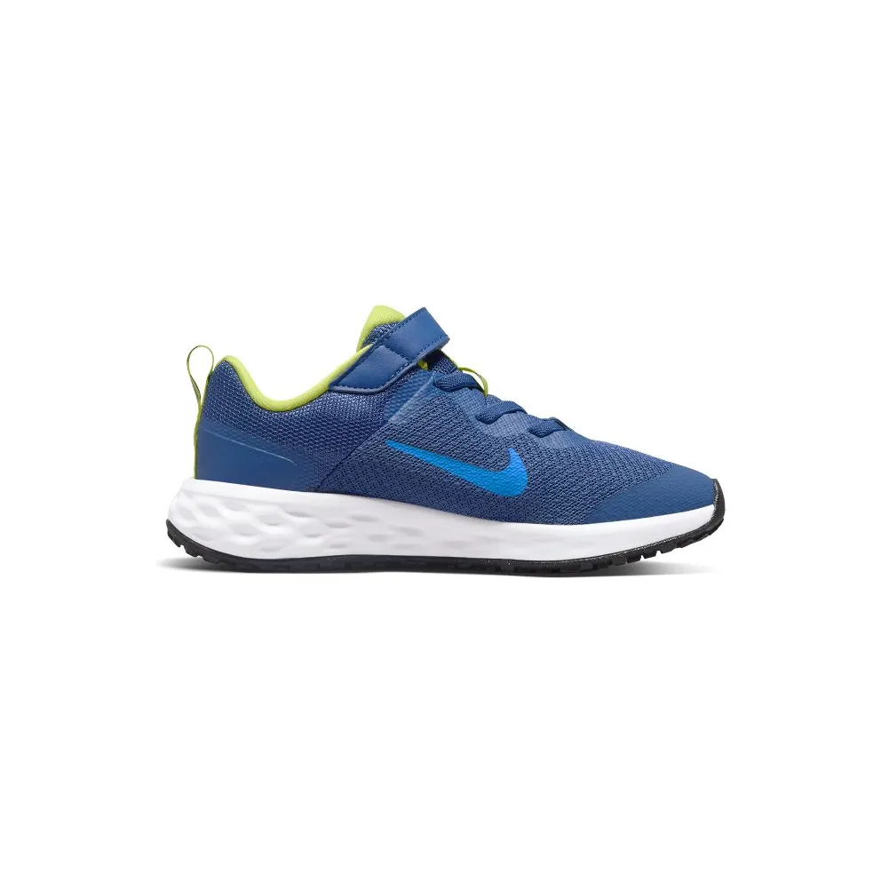 Nike Revolution 6 Younger Kids’ Blue 50% Sustainable Materials (DD1095-401)