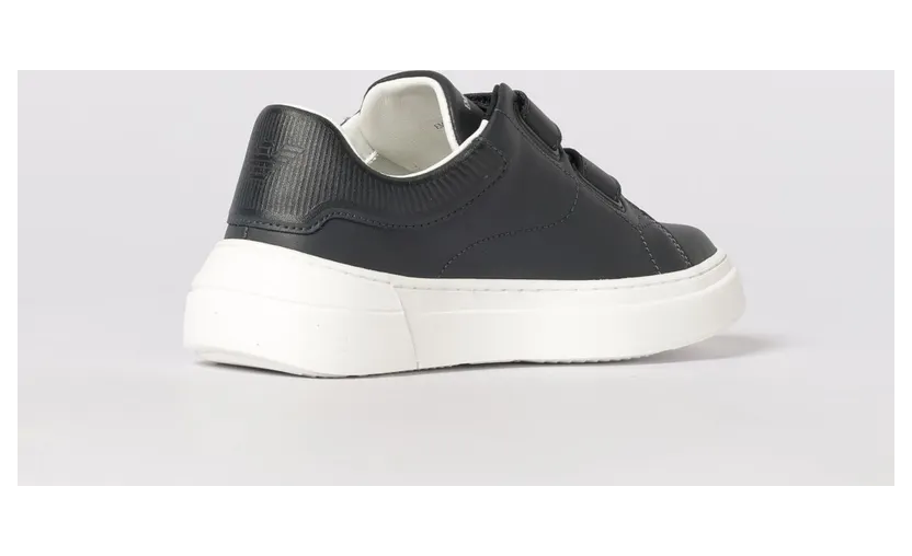 Emporio armani Leather Sneakers Navy (XYX035XCC7600285) (2)