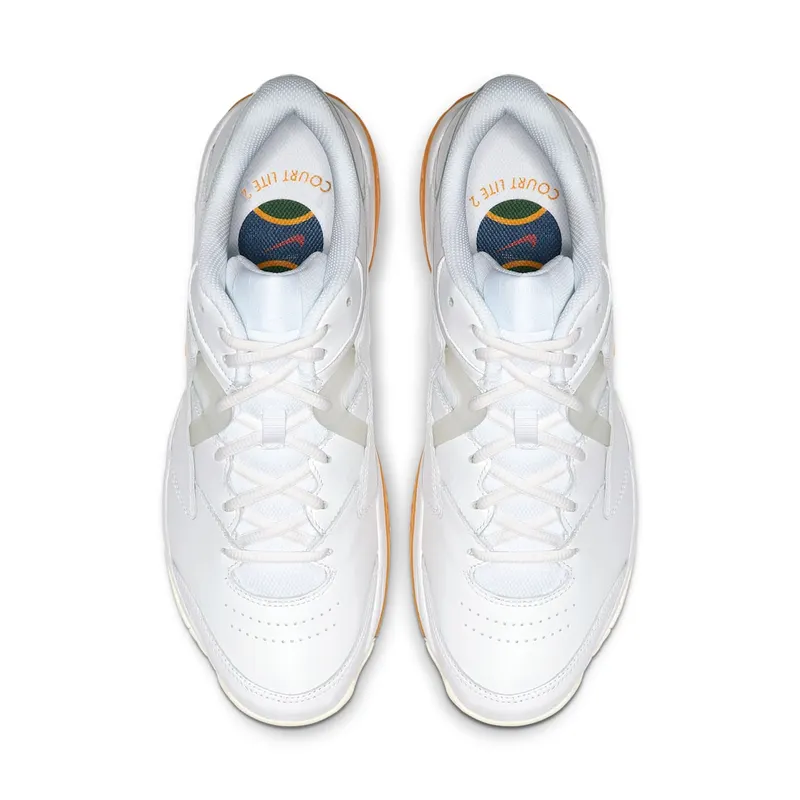 Nike Court Lite 2 White Sail White/Sail-Black-Amber Rise (CJ6781-100)