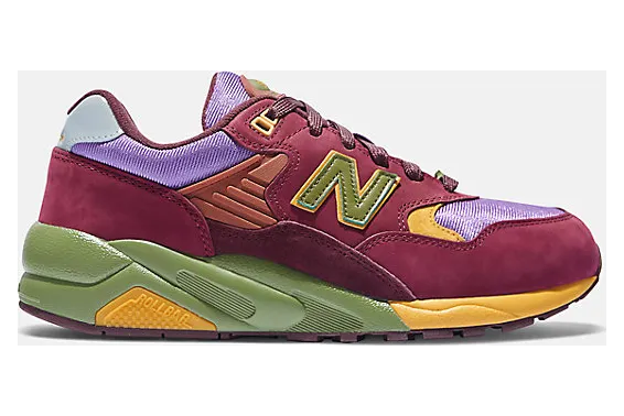 New Balance 580 Stray Rats Maroon Purple (MT580SR2)