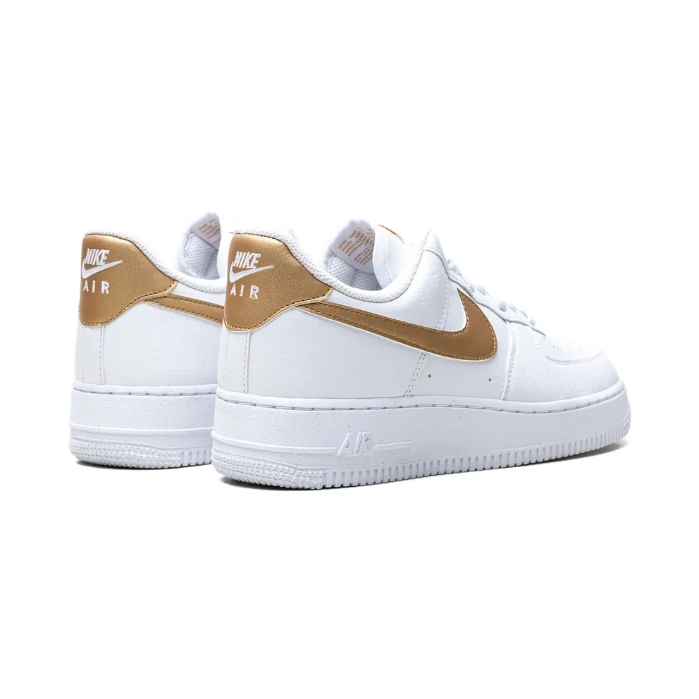 Nike Air Force 1 Low ’07 Next Nature “White / Metallic Gold” (DC9486-114)