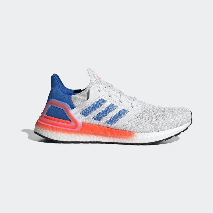 Adidas UltraBoost 20 ‘USA’ Crystal White/Glory Blue/Solar Red (EG0708)