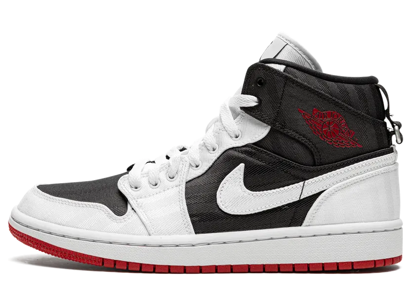 Air Jordan 1 Mid SE Utility Black White (DD9338-016)