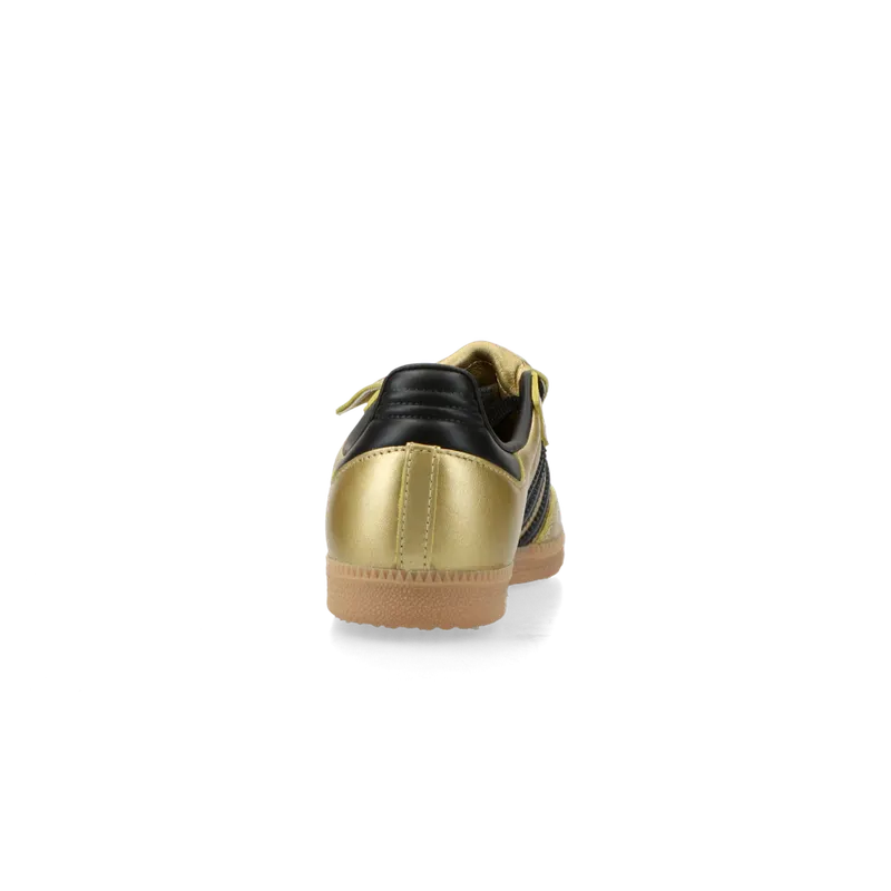adidas Samba LT W “Gold Metallic” (gold / black / gum) – JH5708