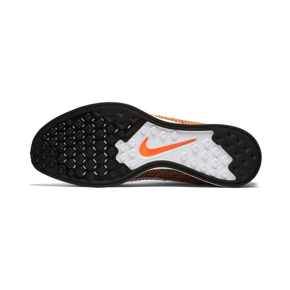 Nike Flyknit Racer Orange Dark Grey (2016) (526628-810)
