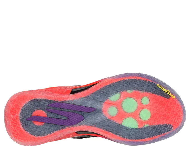 Skechers SKX REIGN Sneaker Black/Purper/Pink