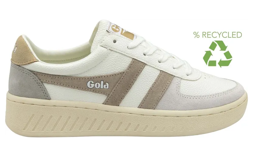 Gola sneaker wit/veder grijs/vet (CLA415HG)