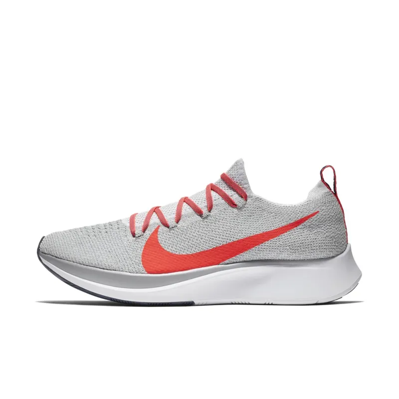 Nike Zoom Fly Flyknit Pure Platinum Bright Crimson Pure Platinum/Bright Crimson (AR4561-044)
