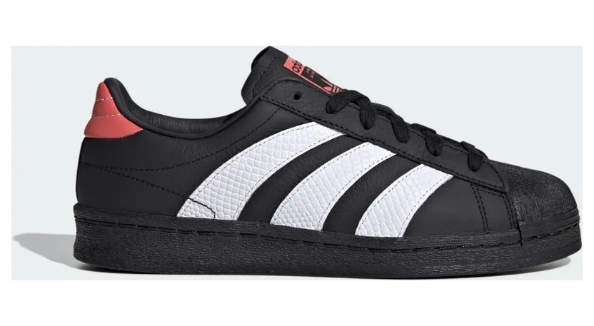 adidas Superstar 82 Core Black / Cloud White / Preloved Scarlet (IE3056)