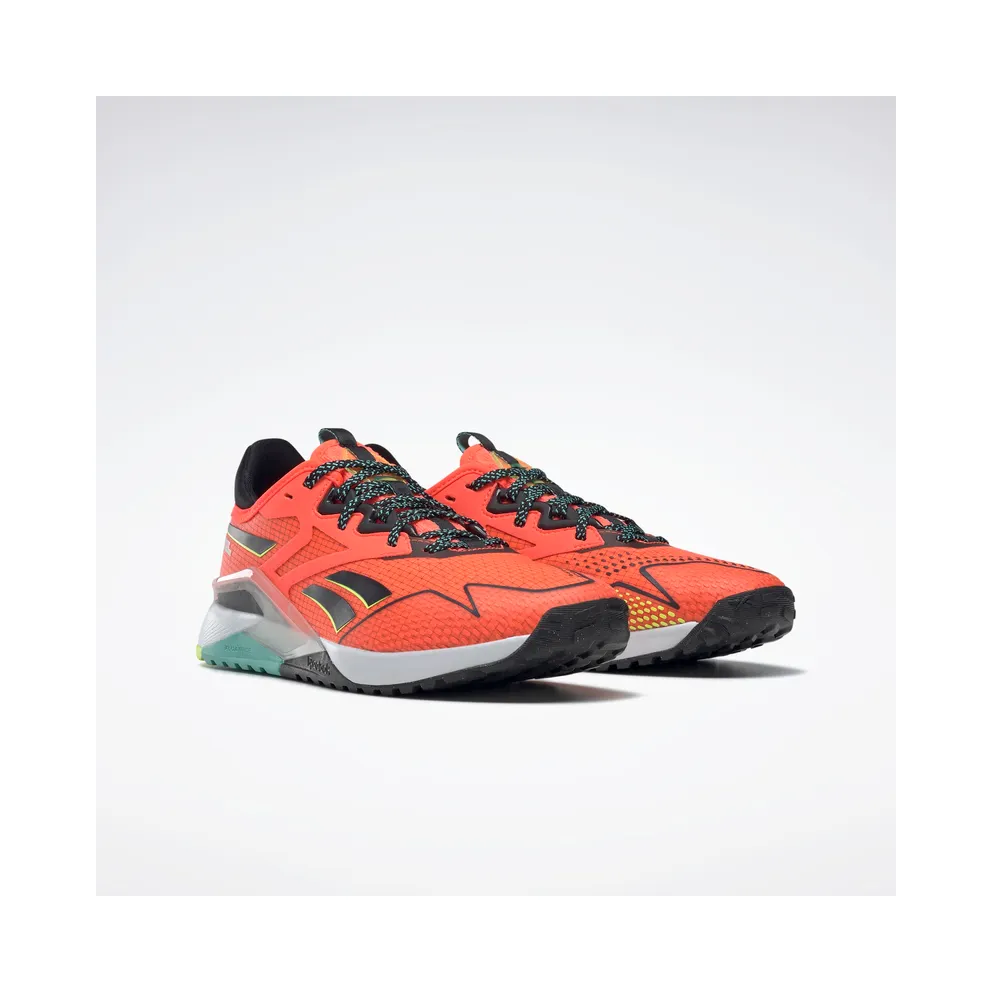 Reebok Nano X2 TR Adventure Orange Flare / Core Black / Solar Acid Yellow (HP9077)