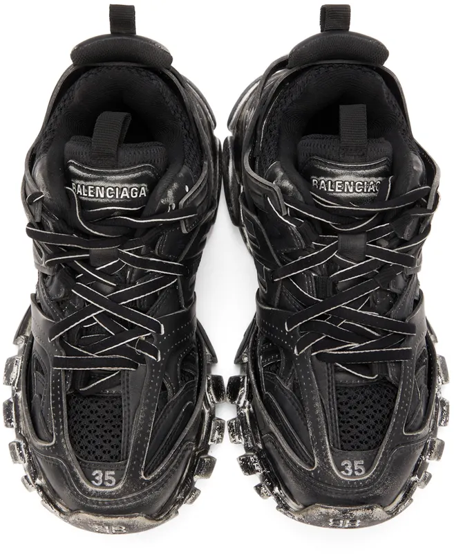 Balenciaga Black Faded Track (542436 W3CN2)