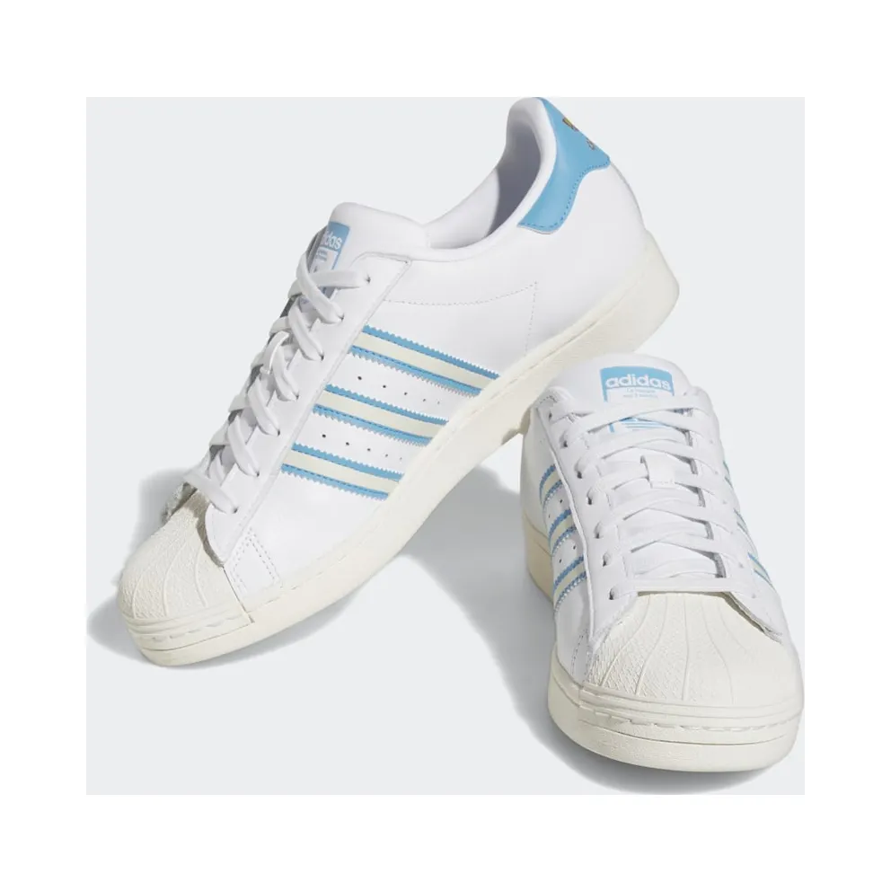 Adidas Superstar Cloud White / Off White / Light Blue (GX9876)