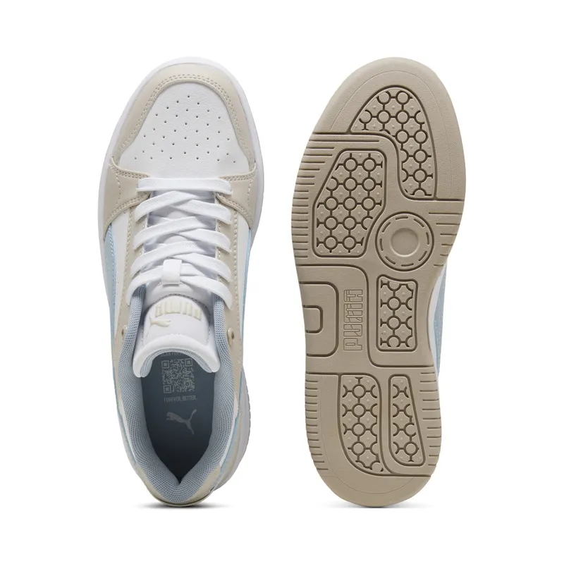 Puma Rebound Femme Low “Silver Fog / Sea Illusion / Puma White” (402592_21)