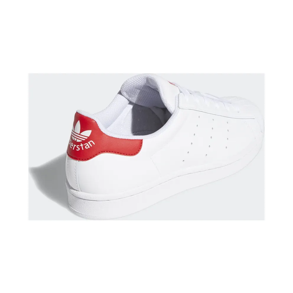 adidas Superstan White Scarlet (W) Cloud White/Cloud White/Scarlet (FX4726)