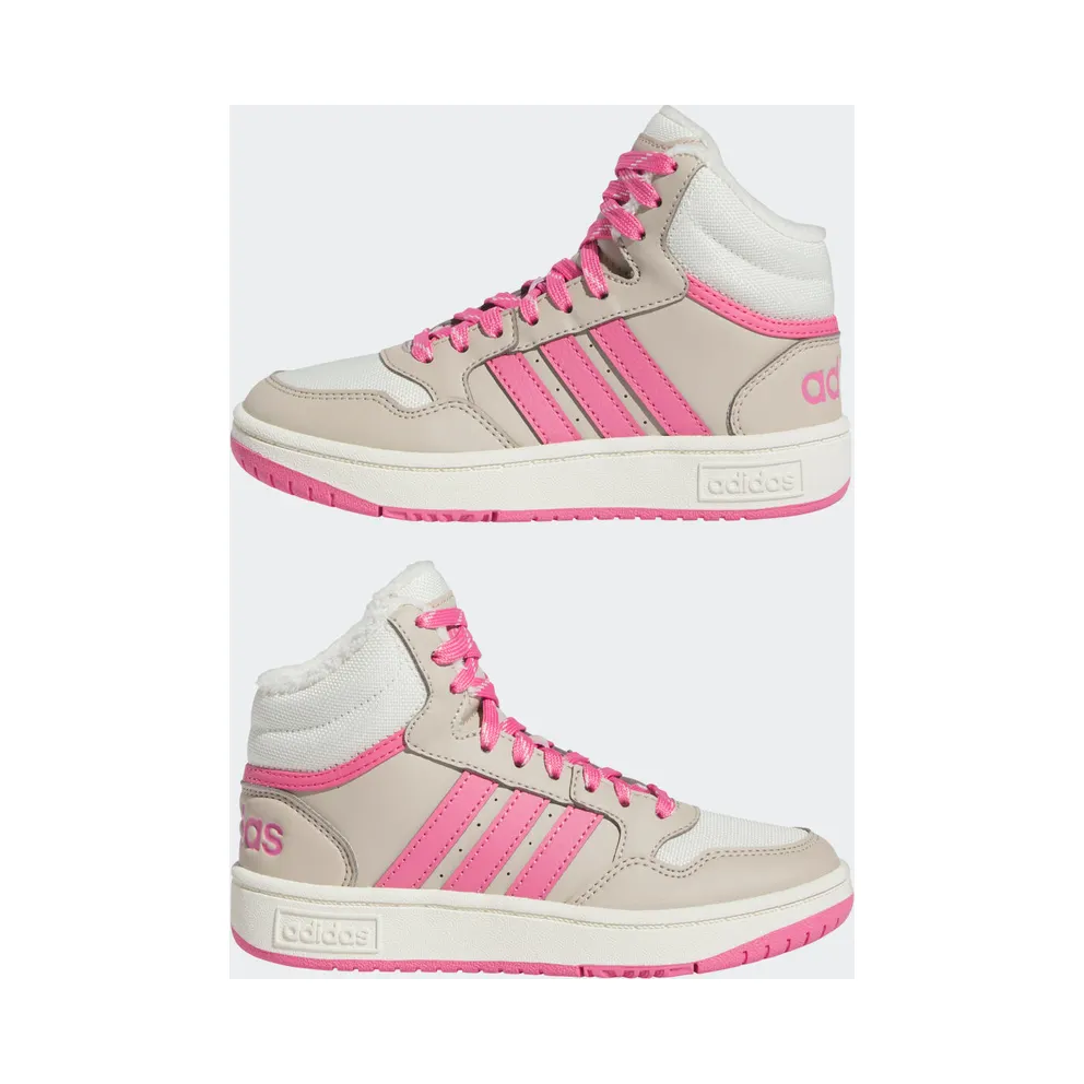 Adidas Hoops Mid 3.0 Kids Wonder Beige / Pink Fusion / Off White (IF7739)