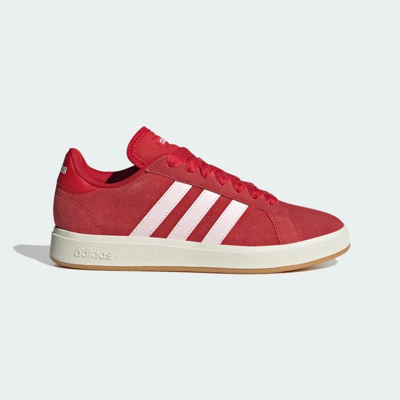 Adidas Grand Court Base 00s Better Scarlet / Clear Pink / Off White (IH6190)