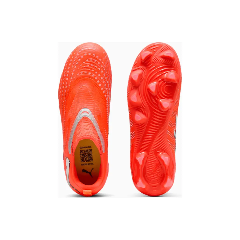 Puma Future 9 Match LL FG/AG Jr Glowing Red White Black Silver (108722-01)