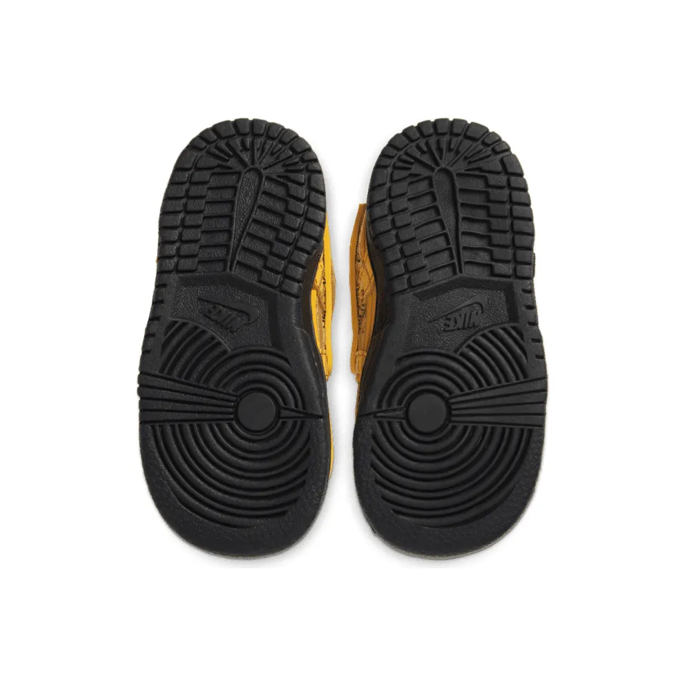 Nike Air Rubber Dunk Off-White University Gold (TD) University Gold/University Gold-Black (CW7444-700)