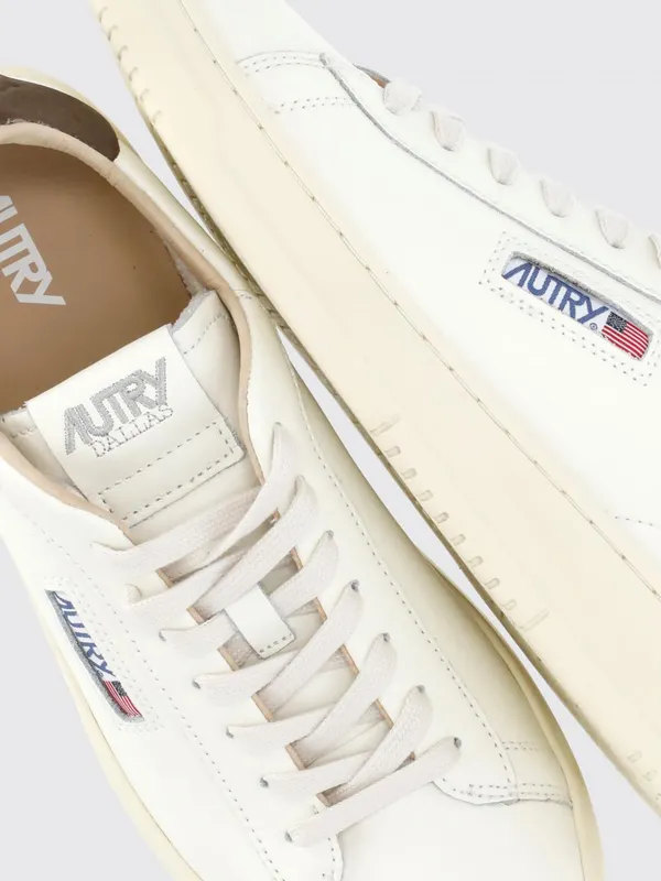 Autry Dallas Low Leather White (ADLMMR22)