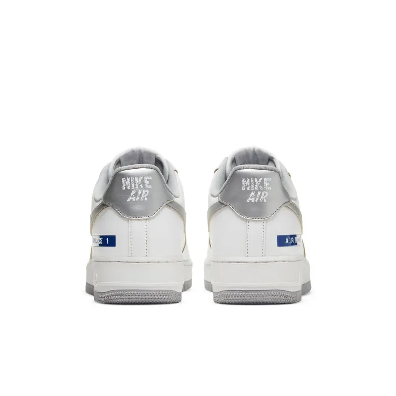 Nike Air Force 1 Low Label Maker White White/Sail-Chutney-Metallic Silver (DC5209-100)