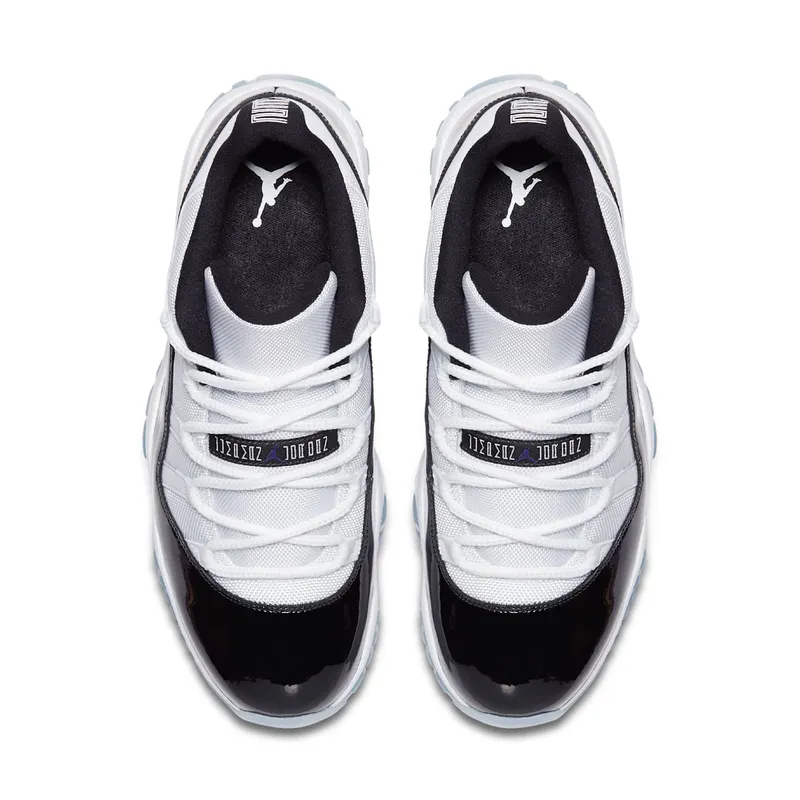 Jordan 11 Retro Low Concord White/Black-Concord (528895-153)