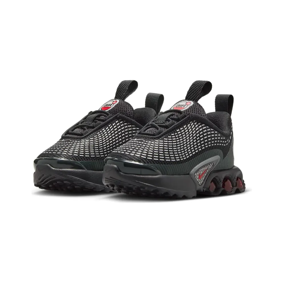 Nike Air Max Dn “Black / Metallic Silver / University Red” (FN4452-009)