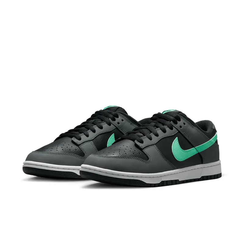 Nike Dunk Low Retro “Black / Green Glow” (FB3359-001)