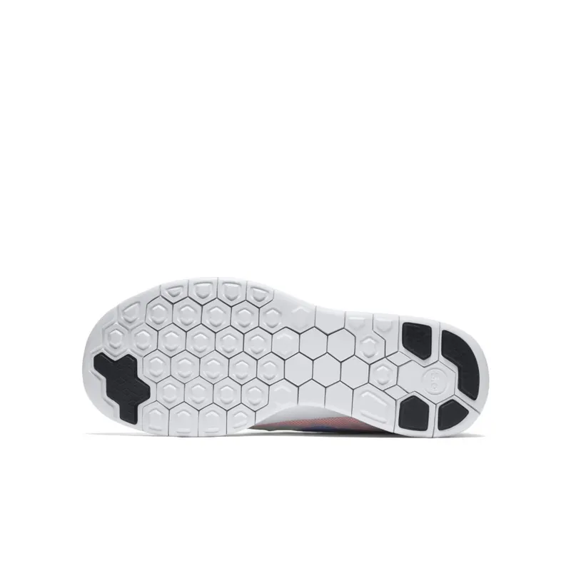 Nike  Free 5.0 Multi-Color (GS) White/Chalk Blue-Volt-White (725114-101)