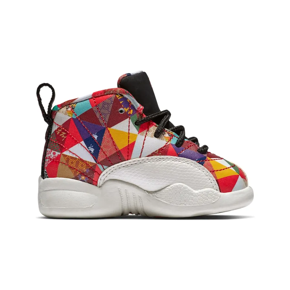 Jordan 12 Retro Chinese New Year 2019 (TD) True Red/True Red-Sail-Black (BQ6499-600)